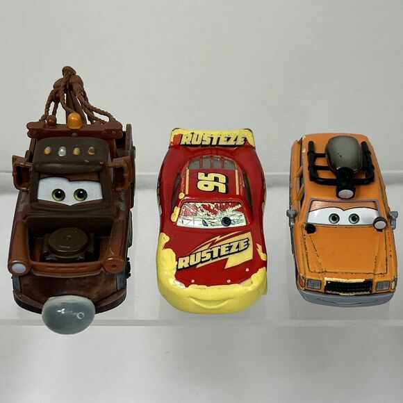 Mattel Other - Disney Pixar Cars Lot Griswold On The Road Mater Bubble McQueen Glow In The Dark